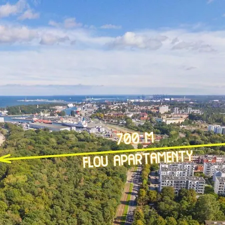 Apartment Flou Przystan Letnica 2, Plaza 700m *