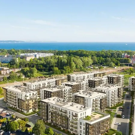 Apartmán Flou Przystan Letnica 2, Plaza 700m *