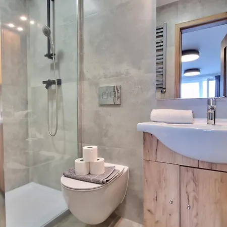 Апартаменты Flou Przystan Letnica 2, Plaza 700m Гданьск