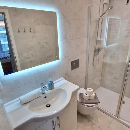 Apartmán Flou Przystan Letnica 2, Plaza 700m Gdaňsk