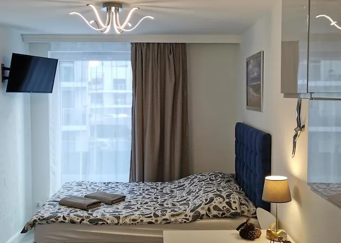 Flou Przystan Letnica 2, Plaza 700m Lägenhet *