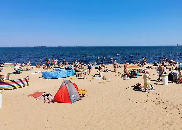 Flou Przystan Letnica 2, Plaza 700m Appartement Gdańsk