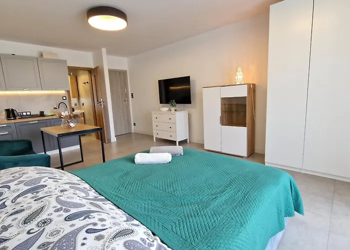 Appartement Flou Przystan Letnica 2, Plaza 700m